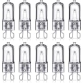 Miniatyrbilde 1 av 6: G9 halogenlamper 40W, 230V, 10-pakning 40W 40W