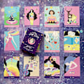 Miniatyrbild 3 av 5: 55-dels Tarotkortssats, Fint Tryckt, Spådom, Lättviktspsykiska Tarot Oracle-kort för Fest