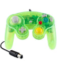 Pikkukuva 1 / 4: 5 KPL Yksipisteinen värinäohjain Langallinen peliohjain Nintendo NGC:lle Water Green