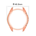 Pikkukuva 3 / 5: Suojaava kuori Kirkas naarmuuntumaton Tpu-kellokuori Suojaus Yhteensopiva Garmin Approach S62 Transparent Black