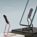 Miniatyrbild 2 av 5: Finger Ringhållare Tripod Grepp 360° Rotationsbar för Mobiltelefon Bil Magnetisk Fäste Telefon Bak Svart