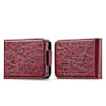 Miniatyrbillede 1 af 5: RFID Læder Telefon Cover til Samsung Galaxy Z Flip5 Red
