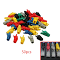 Miniatyrbilde 5 av 5: 10/50 stk. RJ-45-kontakter Cat6 Cat5-plugger Ethernet-nettverkskabel Boot Cap RJ45 25pcs