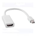 Ny Thunderbolt Mini DisplayPort Display Port DP Han til HDMI Hun Adapter Konverter Kabel Til Apple Mac Macbook Pro Air white