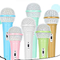 Miniatyrbillede 2 af 5: Mikrofon til Børn, Børne Mikrofon til Sang, Bærbar Dynamisk Mikrofon, Håndholdt Karaoke Ledningsforbundet Mikrofon til Piger cyan