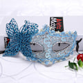 Miniatyrbilde 1 av 7: Moteluksus Venetiansk Maskerademaske Kvinner Jenter Sexy Revøye Blue