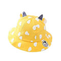 Pikkukuva 1 / 4: Aurinkohattu taaperoille UPF 50+ aurinkosuojalla yellow 48-52cm