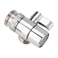 Miniatyrbilde 8 av 8: Bad og kjøkkenvask kran splitter avlederventil til slange adapter M24