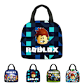Miniatyrbild 2 av 8: ROBLOX Lunchväska Bentobox Isolerad Picknickväska Barnpresent Skola D D