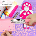 Pikkukuva 4 / 5: 3 kpl Paper Punch Coolrunner Kädessä pidettävä metallinen yksittäinen DIY tähti/sydän-paperileikkuri