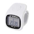 Miniatyrbilde 5 av 5: 6 Digital Finger Tally Teller 8 Kanaler m/ Bakgrunnsbelysning Tid Bønn Silikonring pink