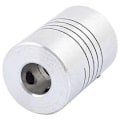 Miniatyrbillede 2 af 5: 6mm til 8mm Akselkobling 25mm Længde 18mm Diameter Kobling Aluminium Legering Ledforbindelse til 3D P
