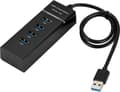Hög Hastighet 4-Portars USB 3.0 Multi HUB Splitter Förlängning