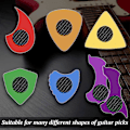 Miniatyrbild 3 av 5: 30-pack Gitarrplock Grepp, Halksäkra, Självhäftande, För Gitarr, Bas, Ukulele, Mandolin (förhindrar trassel)