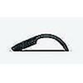 Miniatyrbilde 3 av 3: Microsoft - Arc Mouse - Bluetooth-mus for PC, bærbare datamaskiner kompatible med Windows, Mac, Chrome Os (tynn, lett, bærbar, taktil) - Svart - ja