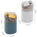 Miniatyrbild 4 av 5: 3 st Tandpetarhållare Dispensrar Pop-Up Exklusive andra föremålAutomatisk Tandpetare Dispenser för Kök Restaurang Förtjockande Tandpetare Behållare Po
