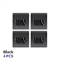 Miniatyrbillede 1 af 5: Indbygget LED Vægskinne PIR Bevægelsessensor Trappe Lys AC85-265V Trinlys Gangbelysning Indendørs Vægskinne 4pcs Black Sensor
