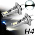Miniatyrbillede 2 af 5: 2-pak H4 LED bilforlygter - 110W/1200LM/IP68 Vandtæt