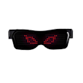 Pikkukuva 1 / 4: Älylasit LED-valolasit Bluetoothilla red