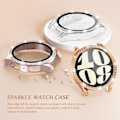 Miniatyrbilde 3 av 5: 3-pak Bling-etui for Samsung Galaxy Watch 6 skjermbeskytter 40 mm