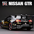 Pikkukuva 2 / 5: Uusi 1:32 Nissan GTR GT-R R35 Metalliauto Malli Valettu Auto Leikkiautoja Lasten Leikkikalut Lapsille Lahjat Poikien Leikkikalut SXQ 1 36 black
