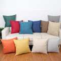 Miniatyrbilde 5 av 5: Putevar i lin-look for hjemmet, dekorative, til sofa, soverom, bil, med glidelås Gray 50*50cm