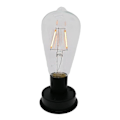 Pikkukuva 1 / 5: 1kpl aurinkovalo LED-filamentilla, 2800K, automaattiset valoanturit, yövalo aitaan puutarhavalaisimeen (8,5 cm)