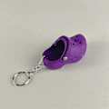 Miniatyrbillede 3 af 4: Mini Crocs Sandalkæde Charm Nøglering Nøgleholder Nyhed Nøglering Gave White
