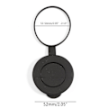 Miniatyrbillede 4 af 5: Kikkert Objektiv Linsdæksler 2 stk. Beskyttende Gummi Objektivdæksel 42mm Til Teleskop Med Ydre Diameter 52-54mm