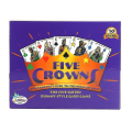 Miniatyrbillede 1 af 5: Five Crowns Kortspil Klassisk Familiefest Rummy Style Spil Interaktive Spil Engelsk Version Gratis Forsendelse