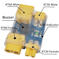 Miniatyrbild 2 av 4: XT30 / XT60 Smart Smoke Stopper Kortslutningsskyddsplugg för FPV-drönare