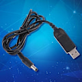 Miniatyrbild 3 av 5: USB till DC 12V 1.5A Justerbar Spänning 5.5x2.1mm Strömledning för WiFi-Router