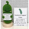 Miniatyrbild 6 av 7: Mini rolig positiv potatis med positivt kort Kreativ söt ull Inspirerande potatis virkad docka Pigga upp presenter till vänner Festdekoration Cucumber