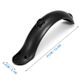 Miniatyrbilde 3 av 5: Scooter Mudguard Bakskjerm Fender for Xiaomi M365 Bakskjerm Scooter Reservedel Tilbehør White