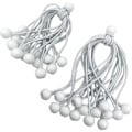 Miniatyrbillede 1 af 5: Bungee-reb, 30 stk. Bungee-krog Bungee med plastikkugle, Teltsnore