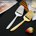 Miniatyrbilde 3 av 5: Osteskraper med hul design, rustfritt stål, ostejern, multifunksjonell smørskraper for hjemmet Silver