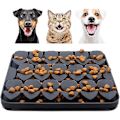 Miniatyrbillede 1 af 5: Silikon Snuffle Mat Til Hunde, Langsom Foderhundeskåle, Hund Sniff Mat Lick Mat Til Lugttræning Langsom Spisning