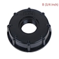 Miniatyrbillede 1 af 5: 1/2\" 3/4\" 1\" Gevind IBC Tank Adapter Vandhane Vandtilslutning Udskift som på billedet B (0.75 inch)