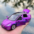 Miniatyrbillede 5 af 5: 1:32 Tesla Model X Model 3 Model S Model Y Legering Bilsmodel Diecasts Legetøjsbil Lyd Og Lys Børnelegetøj Til Børn Gaver Drengelegetøj
