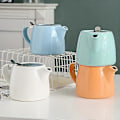 Miniatyrbillede 3 af 4: Autentisk japansk keramisk tekande | Rustfri stål infuser | Elegant og funktionel til eftermiddagste Matte Turquoise
