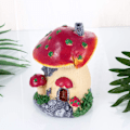 Miniatyrbild 3 av 8: Miniatyr svamp prydnad terrarium tillbehör svamp hus miniatyr svamp hus statyer tillbehör för terrarium dekor glas prydnader Purple