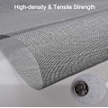 Miniatyrbillede 3 af 8: Flue-myggenet stopper frugtfluer, holdbart insektnet til vinduer og døre, DIY-net med høj densitet Grey 2*2m