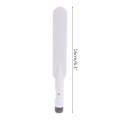 Miniatyrbillede 4 af 5: 5dbi Højforstærkende Dobbelt-Bånd Router Antenne Trådløs Wifi Router Adapter Antenne 1PCS