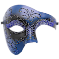 Miniatyrbilde 5 av 5: Maskerade Maske Retro Phantom Of The Opera