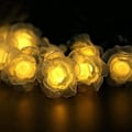 Miniatyrbilde 1 av 4: Solcelled Julelys, 30 LED Vanntette Rosehagedekorasjoner Warm White