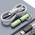 Miniatyrbild 5 av 5: 1 st Kabelskydd Mjukt Silikonöverdrag För Telefon Usb Laddare Kabelskydd Pink Android Universal