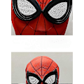 Miniatyrbillede 4 af 5: Veeki 3D Spiderman Masker Spider Man Cosplay Kostumer Lycra Maske Superhelt Linser-ZZ01