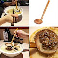 Miniatyrbillede 3 af 5: Japansk 8,5 tommer Ramen Håndlavet Træ Suppeske Træ 10 stk