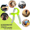 Miniatyrbild 5 av 5: 5-60 kg greppstyrka - Justerbar handgreppsstärkare med rostfritt stålfjäder för starka handleder, fingrar, underarm, händer