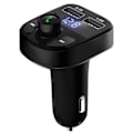 Pikkukuva 6 / 6: FM-lähetin X8 Bluetoothilla ja handsfree-toiminnolla - Langaton musiikki musta